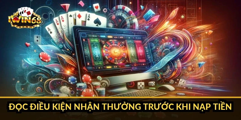 Đọc điều kiện nhận thưởng trước khi nạp tiền